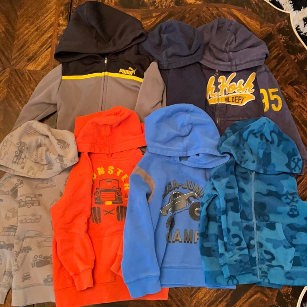 Toddler boys hoodies!